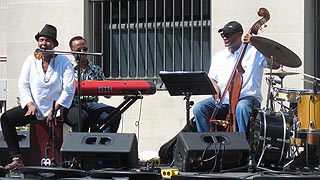 [photo, Akua Allrich and The Tribe, Baltimore Museum of Art, Baltimore, Maryland]