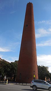 [photo, Phoenix Shot Tower, 801 East Fayette St., Baltimore, Maryland]