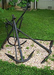 [photo, Anchors, Havre de Grace Maritime Museum, 100 Lafayette St., Havre de Grace, Maryland]