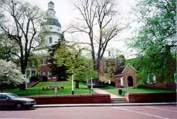 [photo, State House (view from East St.), Annapolis, Maryland]