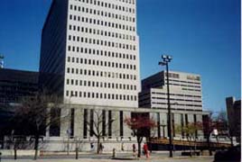 [photo, G. H. Fallon Federal Building, 31 Hopkins Plaza, Baltimore, Maryland]