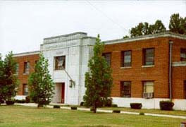 [photo, Louis L. Goldstein Armory (now Readiness Center), Prince Frederick, Maryland]