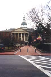 [photo, State House (from College Ave.), Annapolis, Maryland]