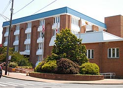 [photo, Arundel Center, 44 Calvert St. (from Northwest St.), Annapolis, Maryland]