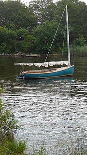 [photo, Sailboat, Little Round Bay, Crownsville (Anne Arundel County), Maryland]