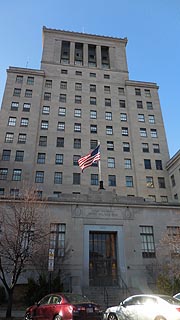 [photo, Baltimore City Department of General Services, Abel Wolman Municipal Building, 200 North Holliday St., Baltimore, Maryland]