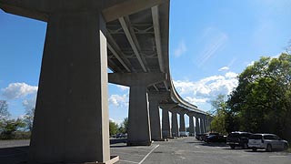 [photo, Governor Thomas Johnson Bridge, Solomons, Maryland]