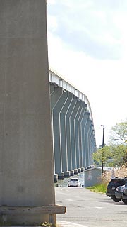 [photo, Governor Thomas Johnson Bridge, Solomons, Maryland]