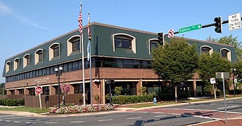 [photo, County Office Building, 220 South Main St., Bel Air, Maryland]