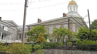 [photo, Howard County Courthouse (from below Court Ave.), Ellicott City, Maryland]