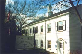 [photo, Town Hall, 6106 Harvard Ave., Glen Echo, Maryland]